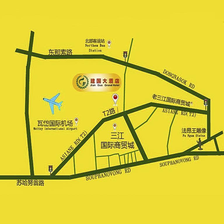 Jian Guo Grand Hotel Ban Sikhai Ngoại thất bức ảnh
